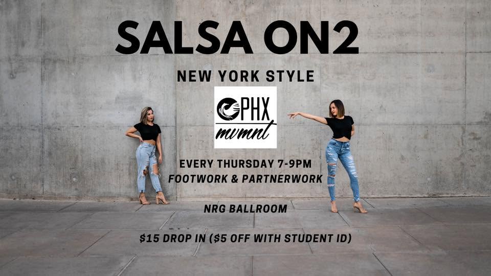 Salsa Footwork & Partnerwork with PHXmvmnt