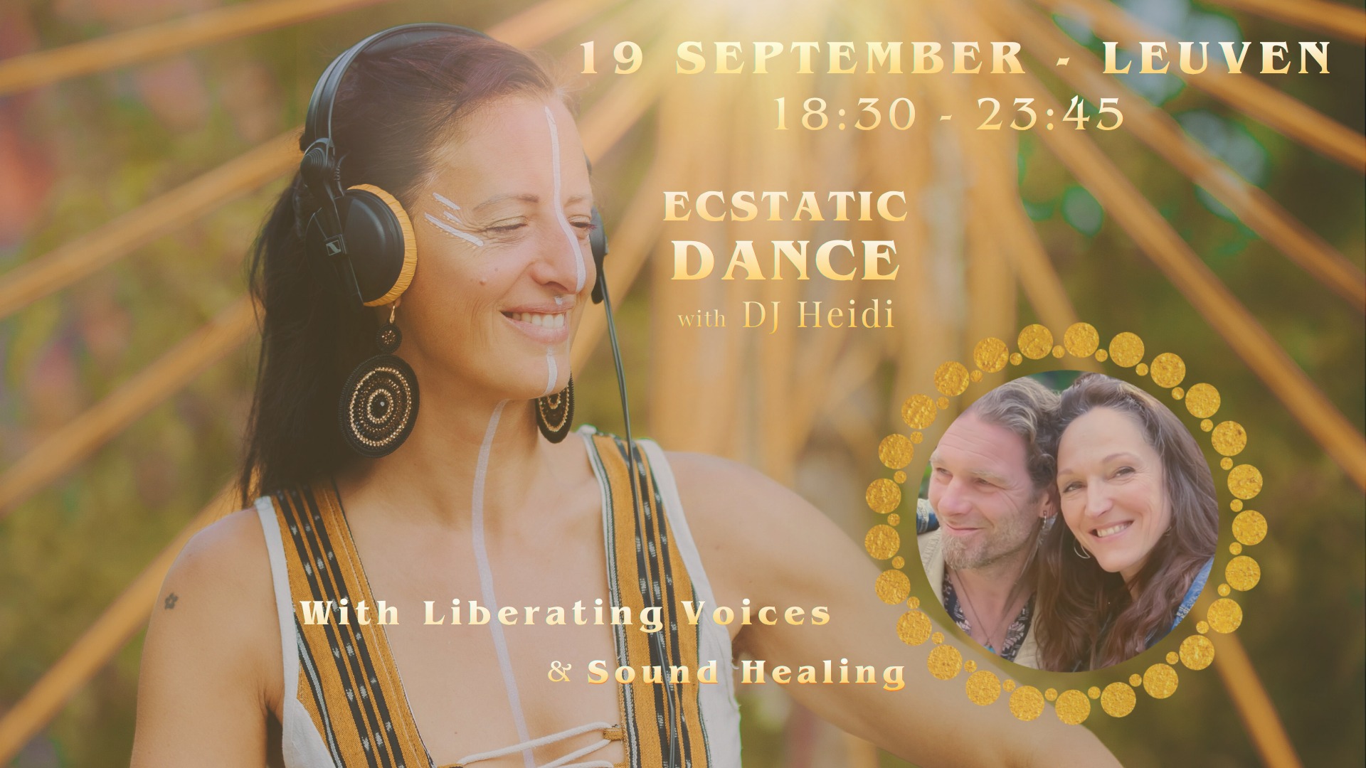 Ecstatic Dance DjHeidi ~ Liberating Voices ~ Soundhealing Jes&Kris