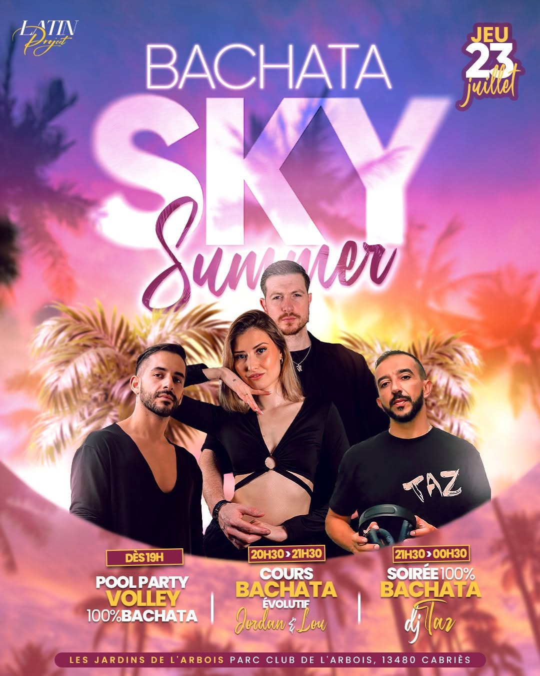 🌞🌴 BACHATA SKY - 23 07 SUMMER EDITION ￼🌴🌞