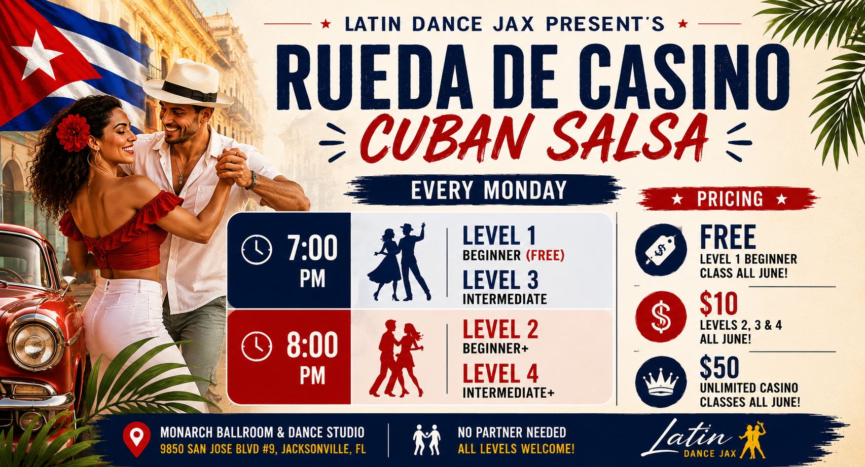 Rueda Mondays - Casino Salsa *JUNE KICKOFF SPECIAL*