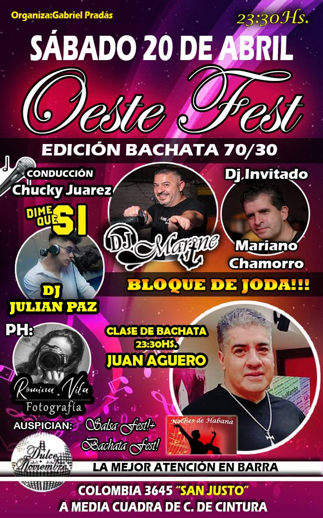 Oeste Fest Edición Bachata