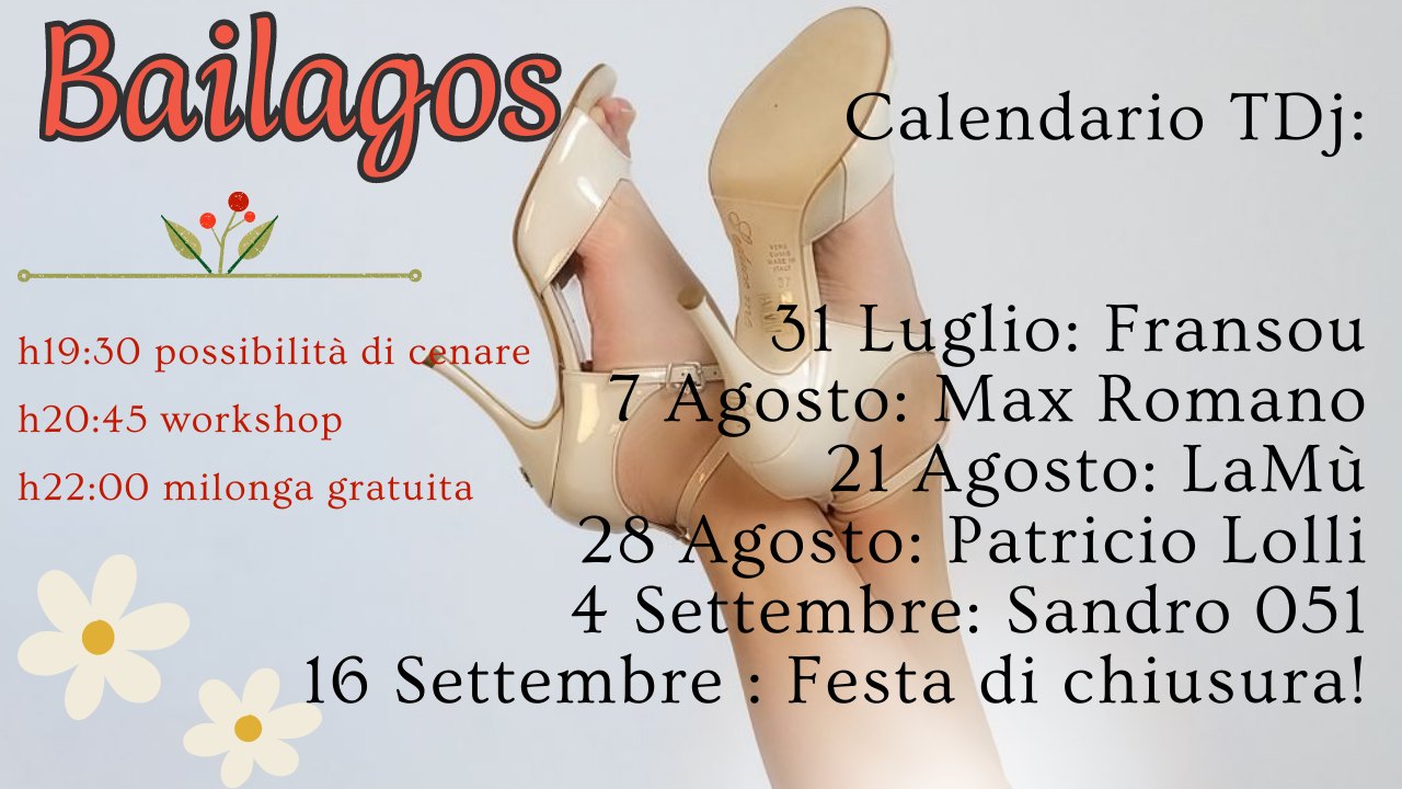 BaiLagos! Tutti i lunedì - 31 luglio: dj Fransou!