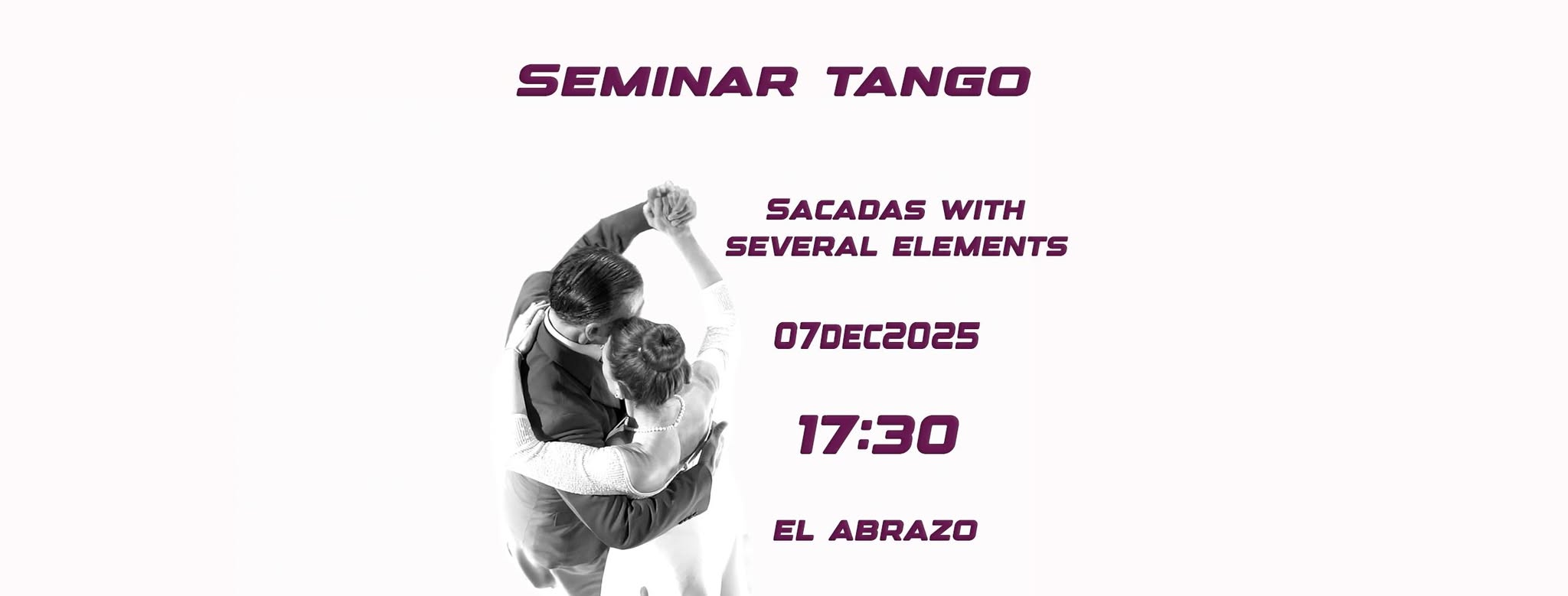 Seminar Tango 07 December 2025