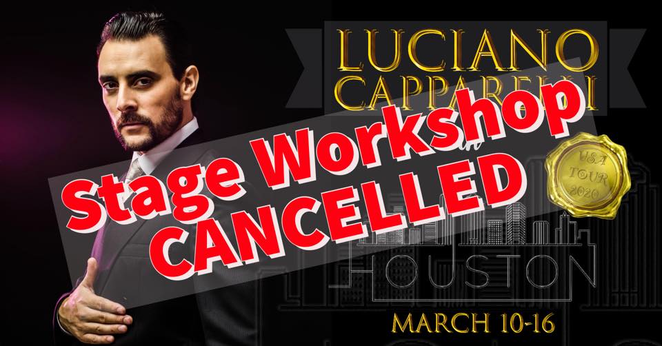 Luciano Capparelli in Houston • Tango Workshops