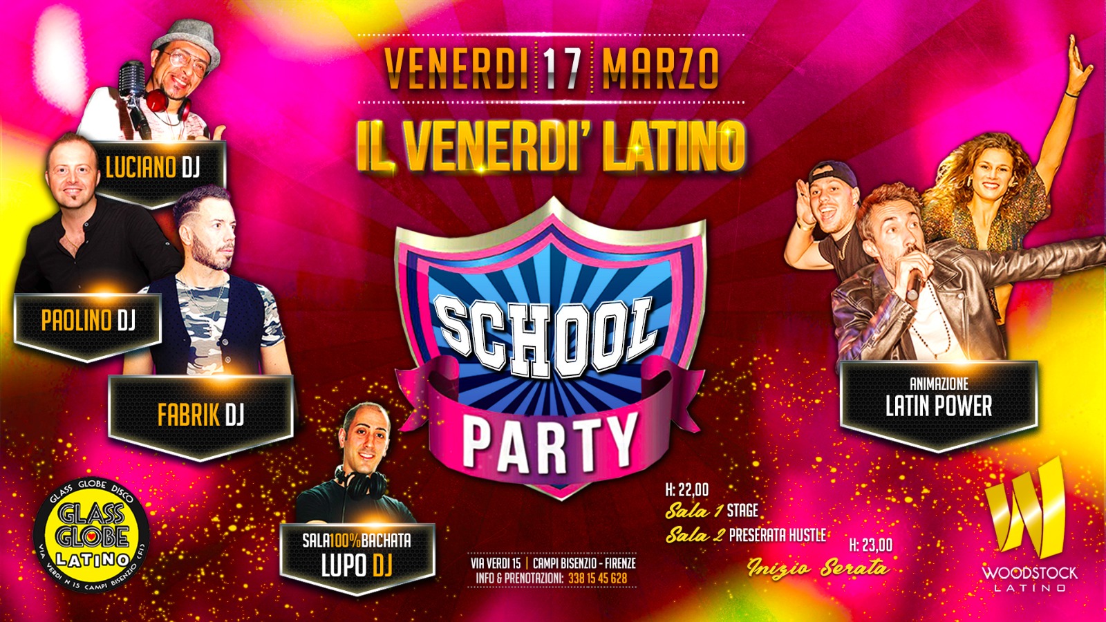 LATIN SCHOOL PARTY @ Glass Globe