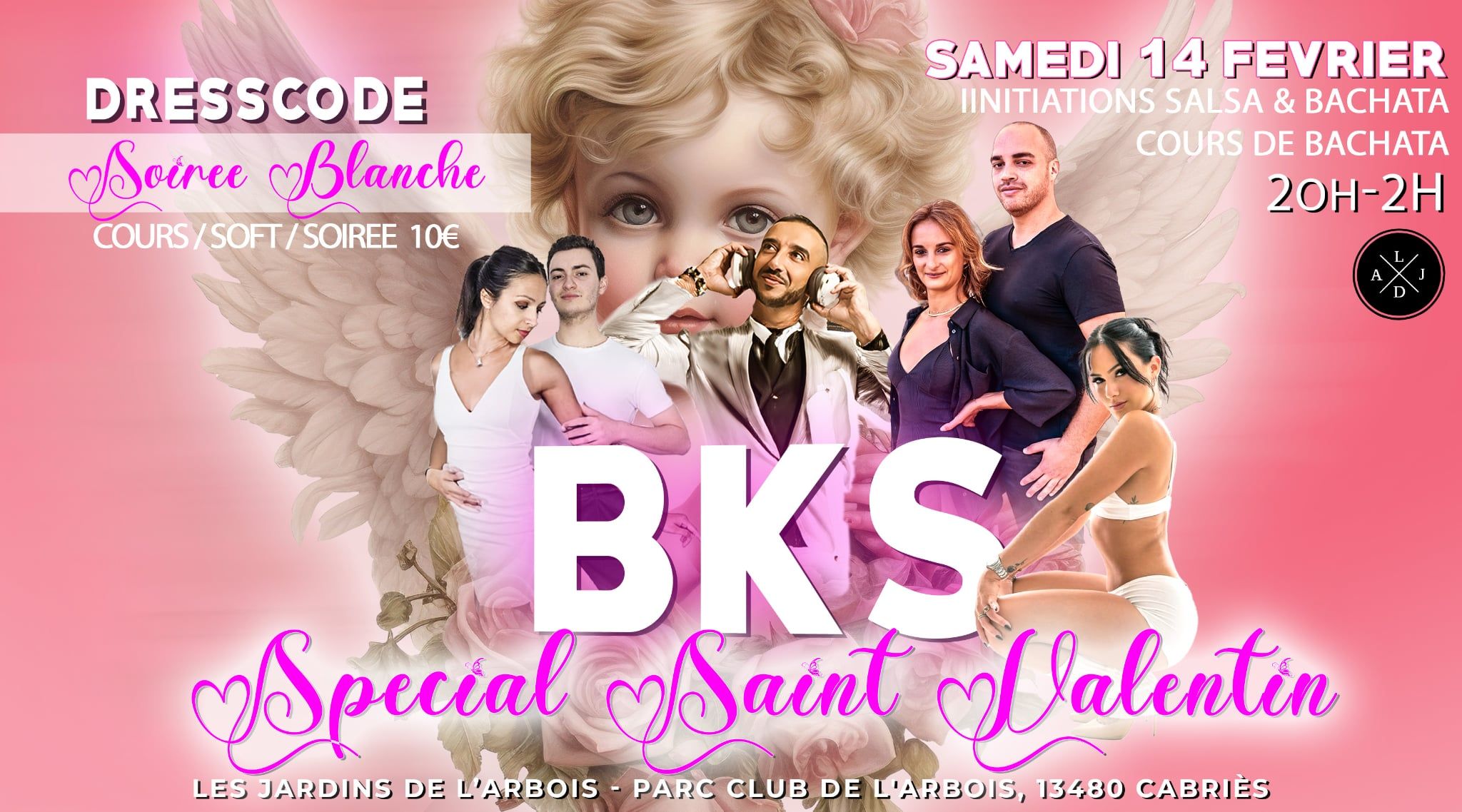 SOIRÉE BKS SOIRÉE BLANCHE 💕 SPÉCIALE ST-VALENTIN 📍 ( copie event suite a un bug )