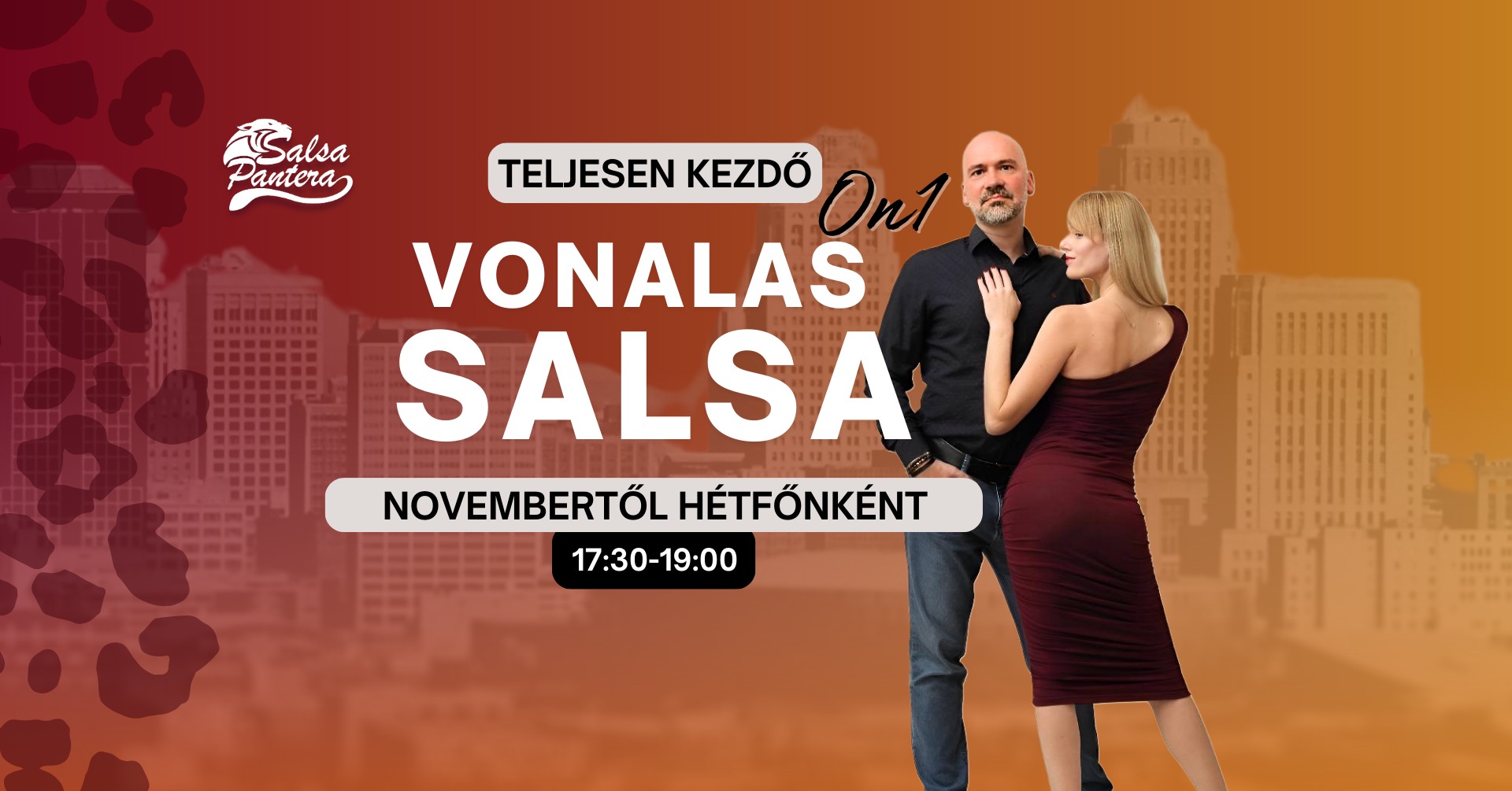 TELJESEN KEZDŐ Vonalas Salsa (On1) az Astoriánál - Salsa Pantera