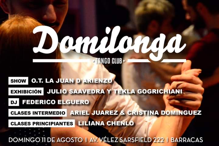 Orquesta "La Juan D'arienzo" en La Domilonga Tango Club