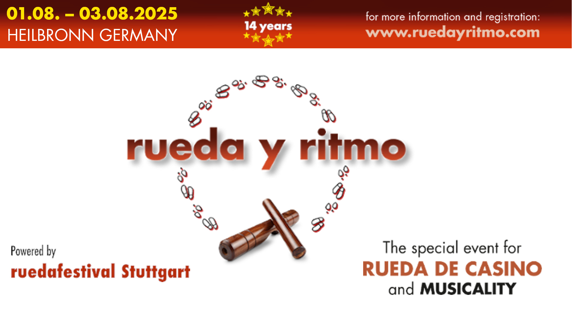 Rueda y Ritmo 2025 in Heilbronn - powered by ruedafestival Stuttgart