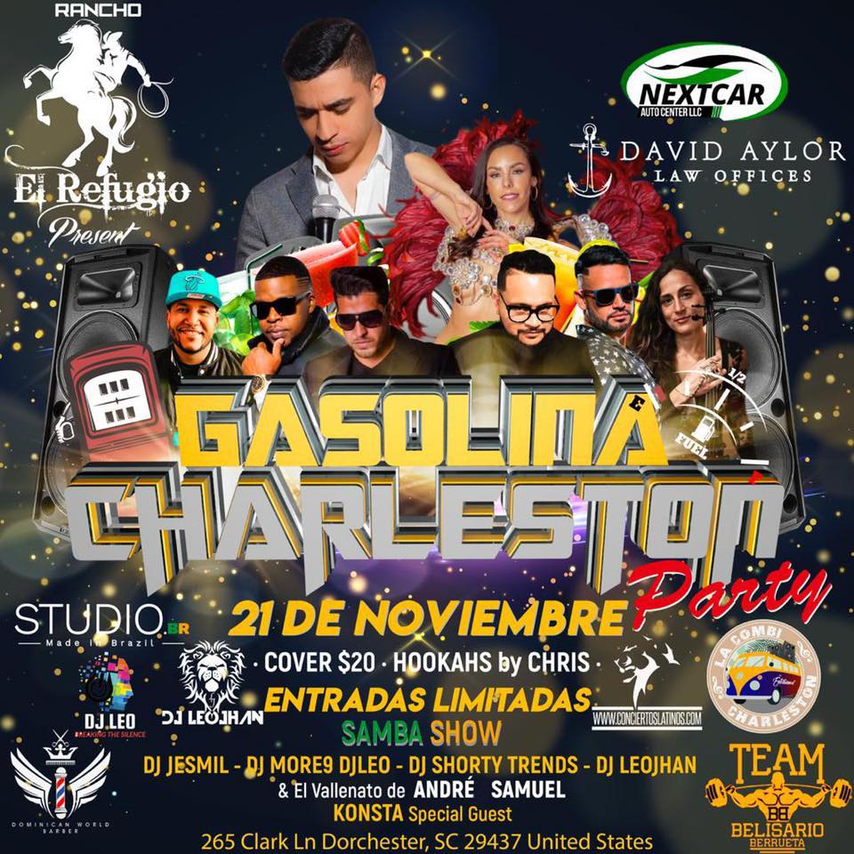 GASOLINA CHARLESTON 2020