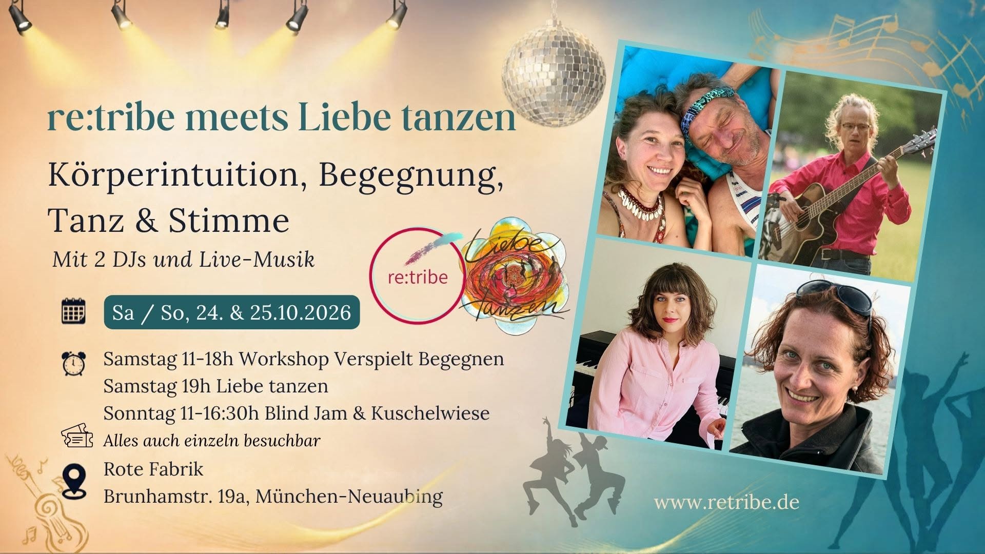 Liebe tanzen meets re:tribe