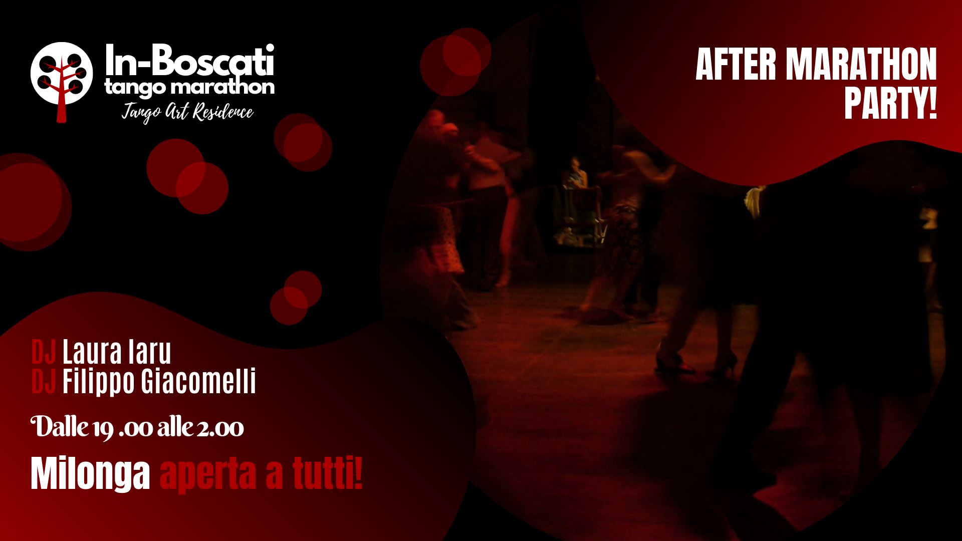 In-Boscati tango marathon After Party - Domenica 1 Settembre
