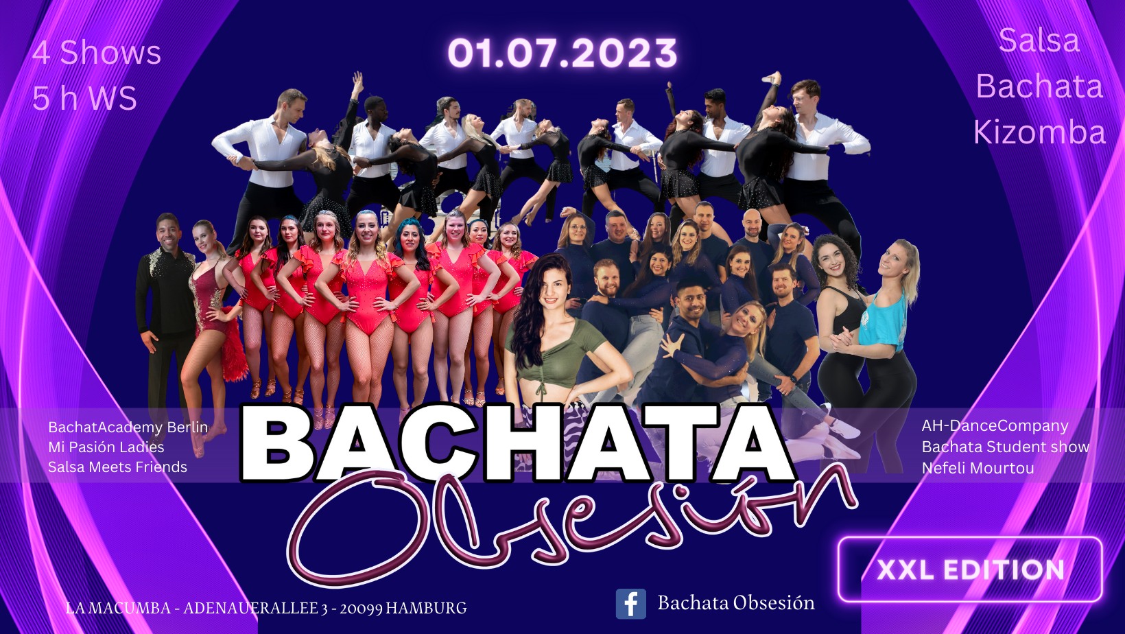 Bachata Obsesion -The Event ! XXL EDITION - Eintritt frei für Studenten