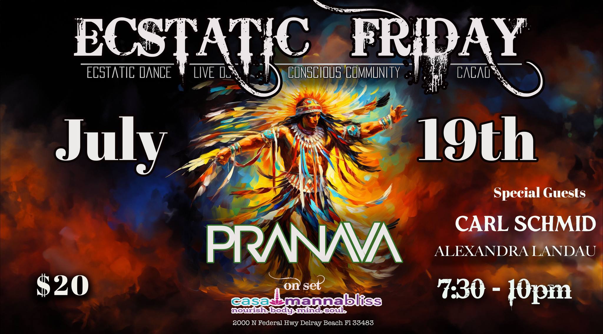 ECSTATIC DANCE W Live DJ Pranava