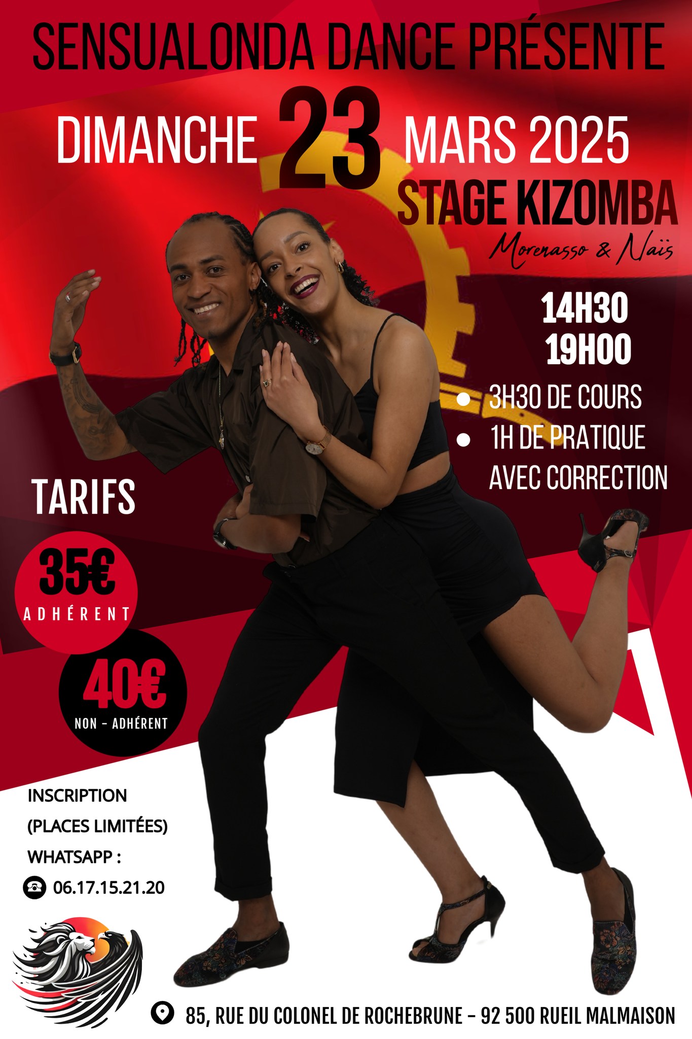 KIZOMBA STAGE WITH MORENASSO & NAIS