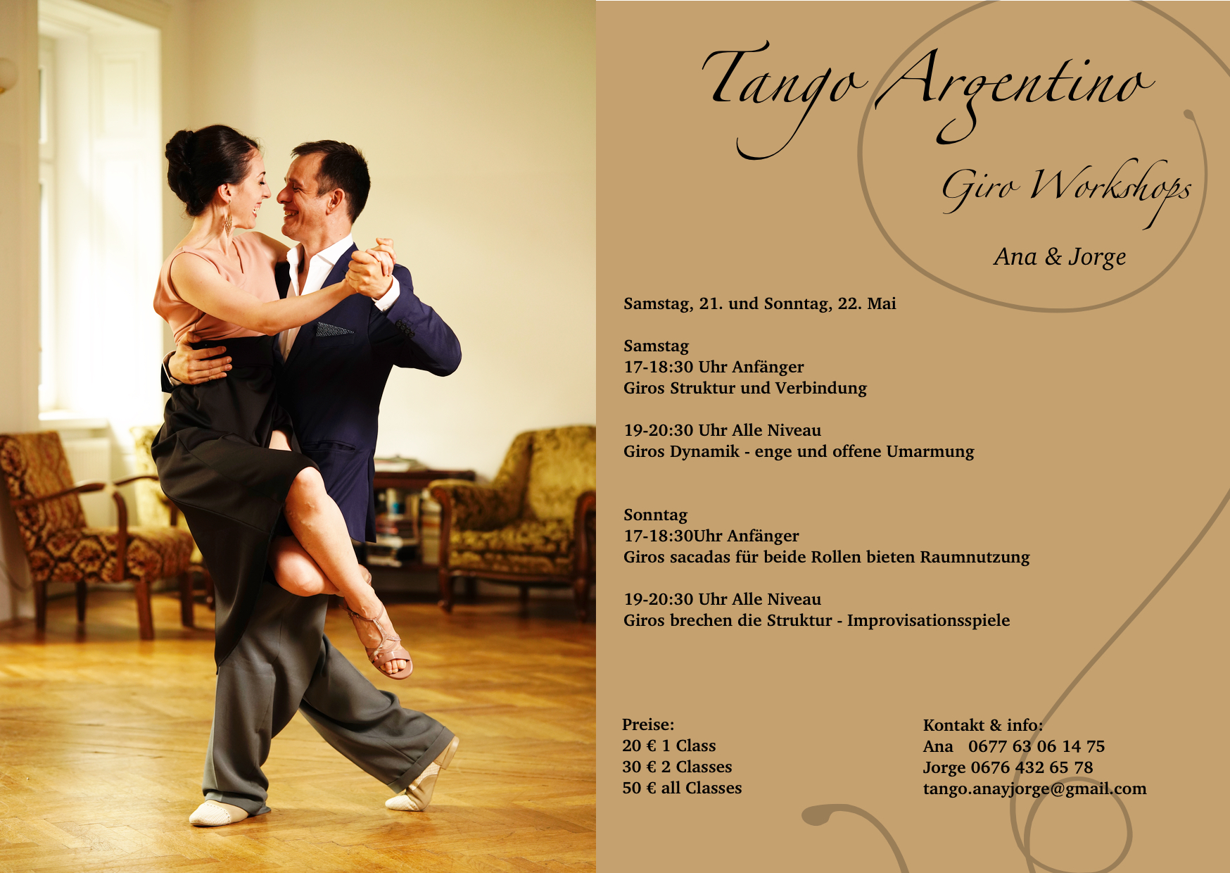 Tango Argentino Workshop - GIROS