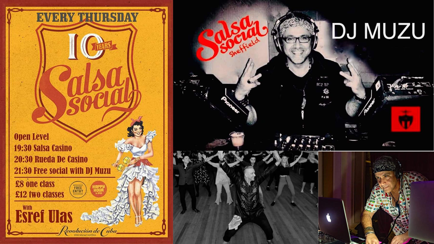 Dance Classes & Salsa Social with Eşref (a.k.a DJ Muzu)
