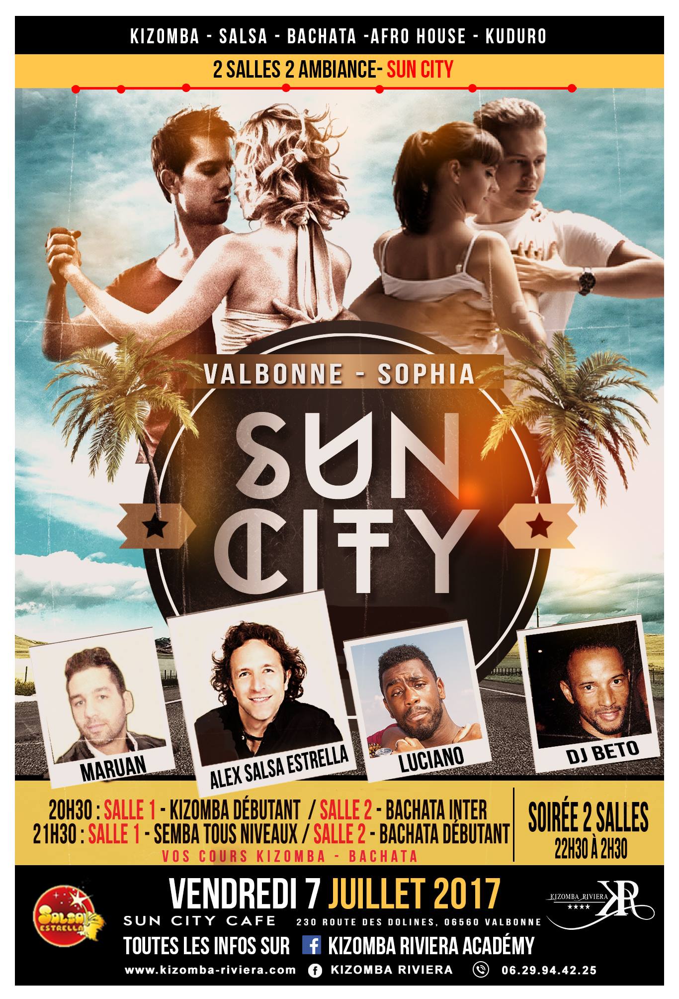 Vendredi 7 Juillet Sun City