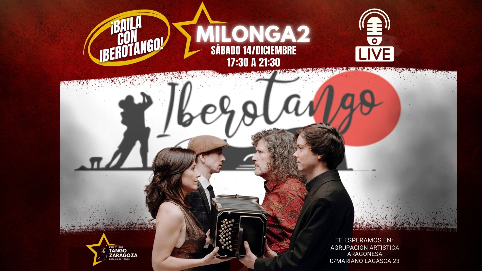 Milonga2 con actuación de Iberotango