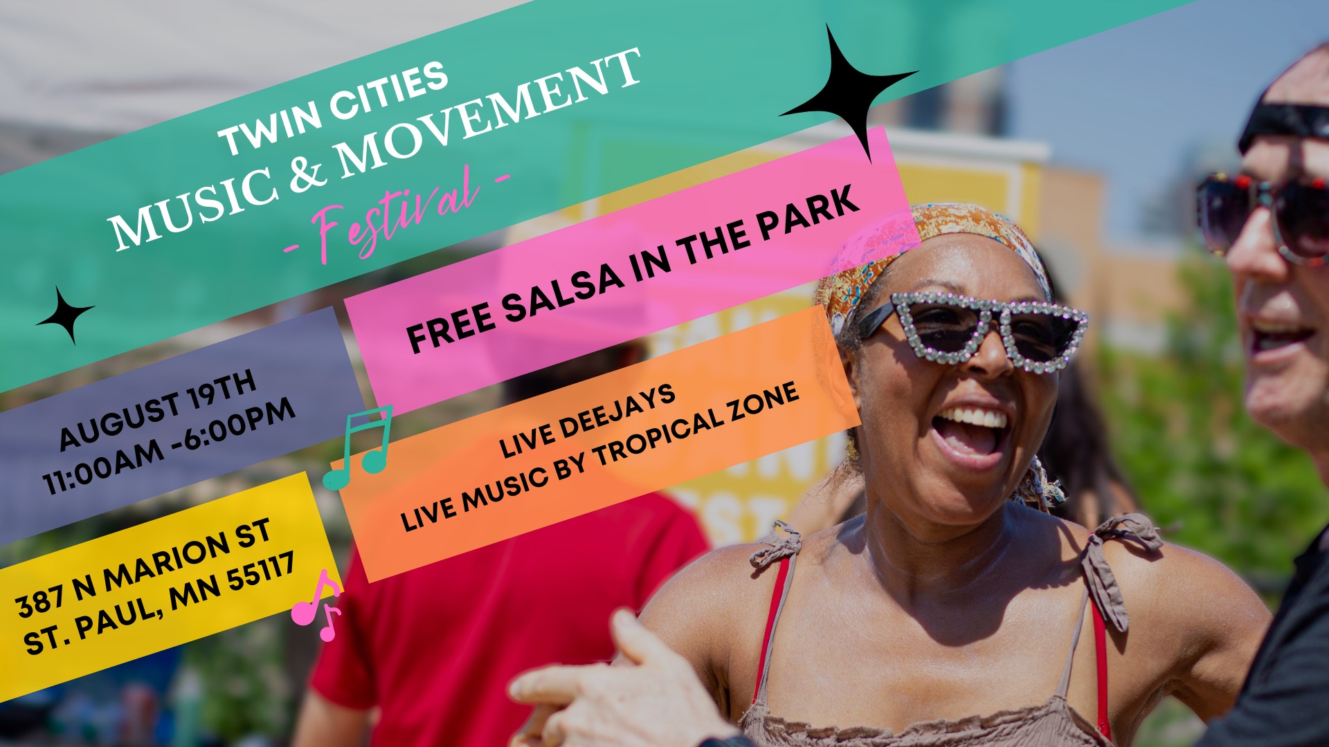 Salsa Dancing @ Music & Movement Festival 2023