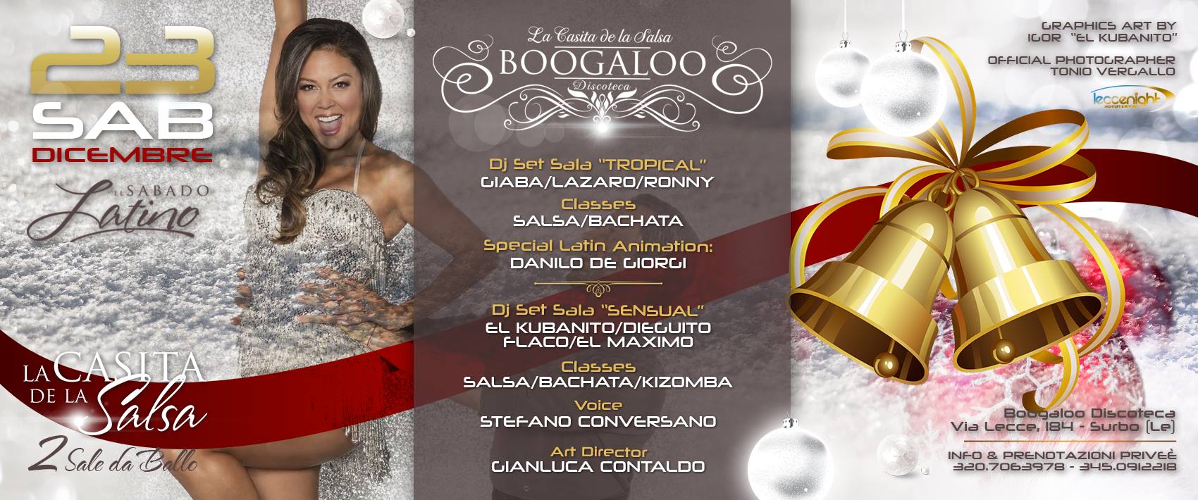 Boogaloo "El Sabado Latino" 23 Dicembre 2017