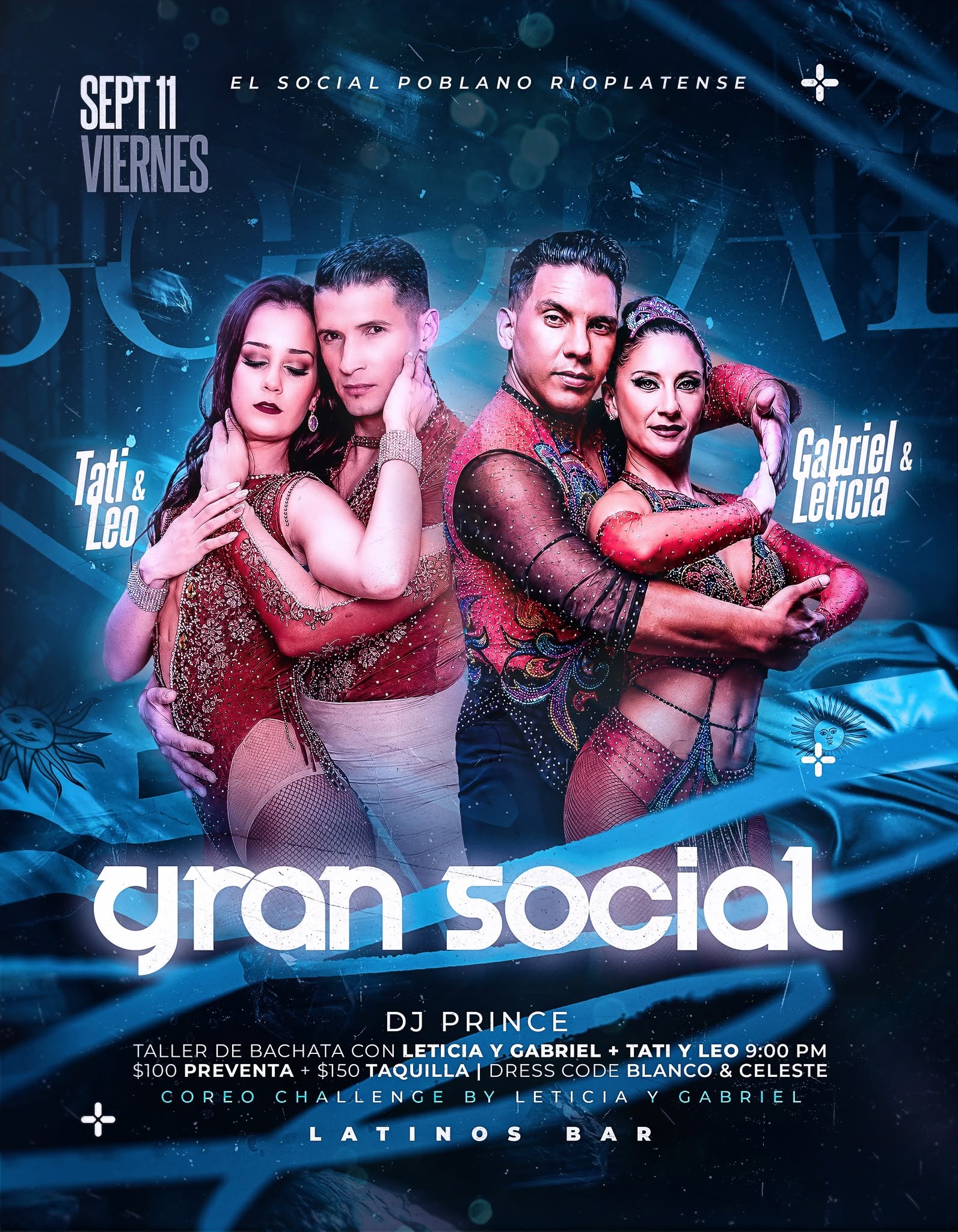 Social de Salsa y Bachata en Puebla