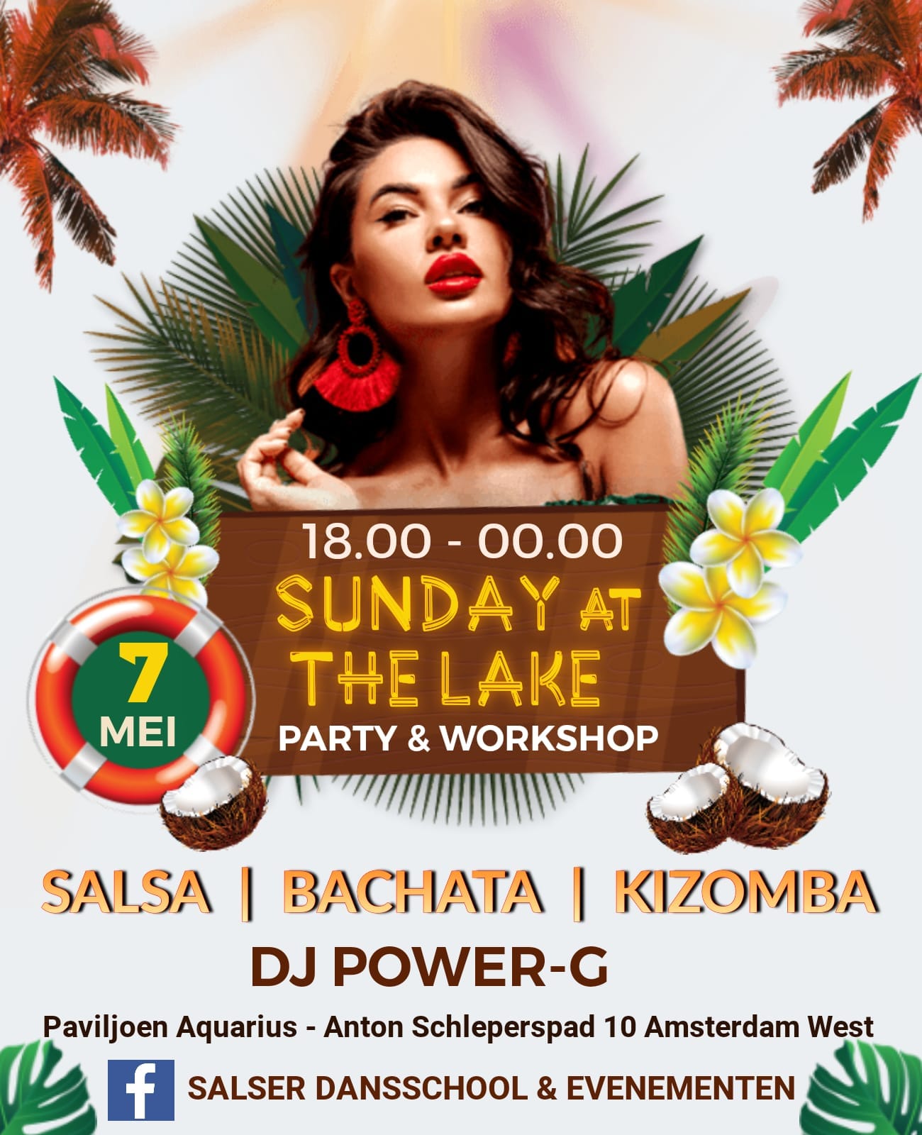 SUNDAY @ THE LAKE : SALSA - BACHATA - KIZOMBA
