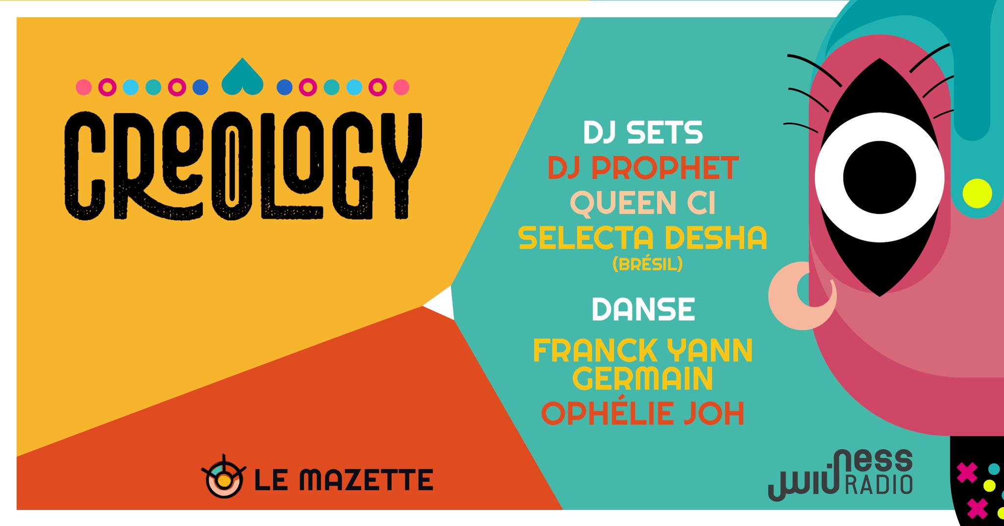 Creology • Queen Ci, Dj Prophet & Friends