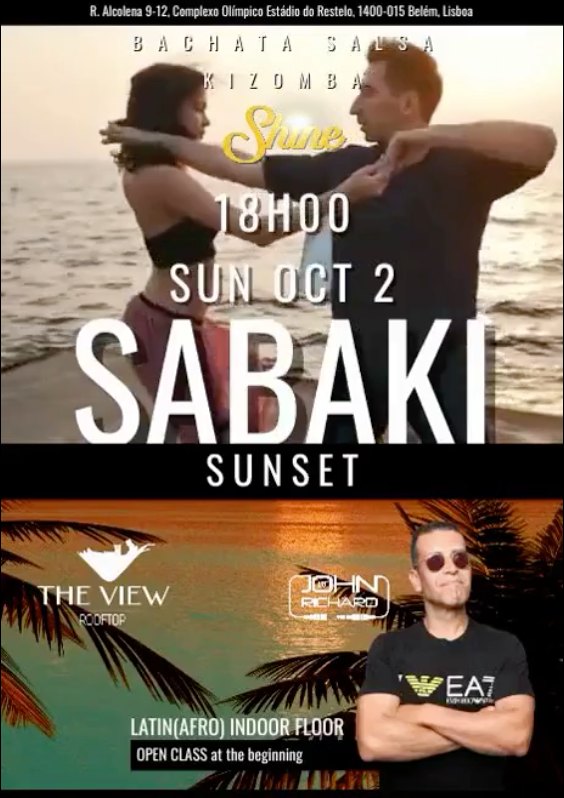 SHINE SaBaKi Sunset • Dom 2 Out @ The View Rooftop
