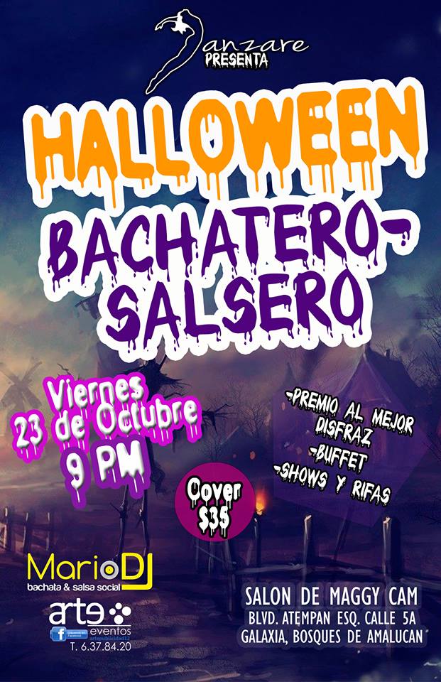 1er Halloween Bachatero - Salsero
