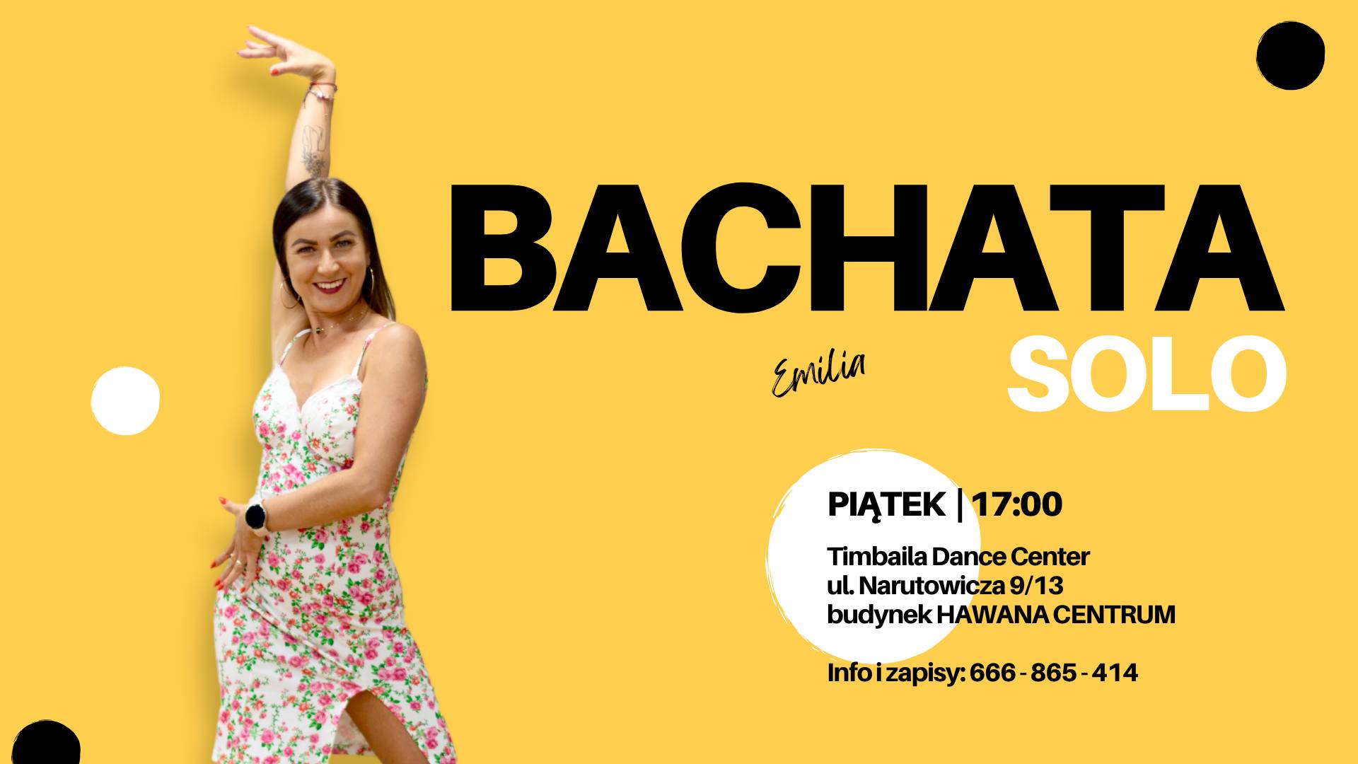 Bachata solo od podstaw na wiosnę!