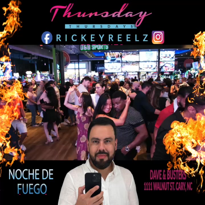 Noche de Fuego Dave & Busters FREE B4 8PM!!