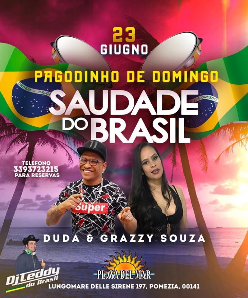 Samba Pagode & Churrasco Il Brasile sul Litorale Romano