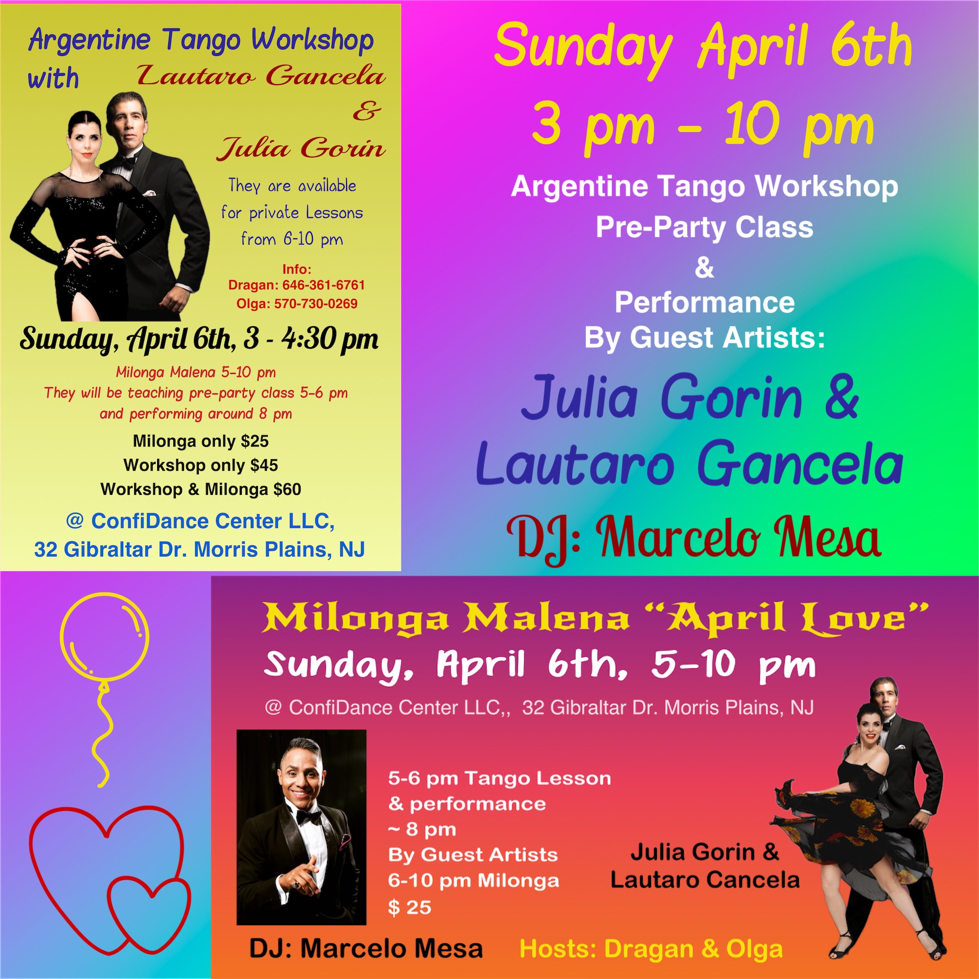 Milonga Malena & Tango Workshop