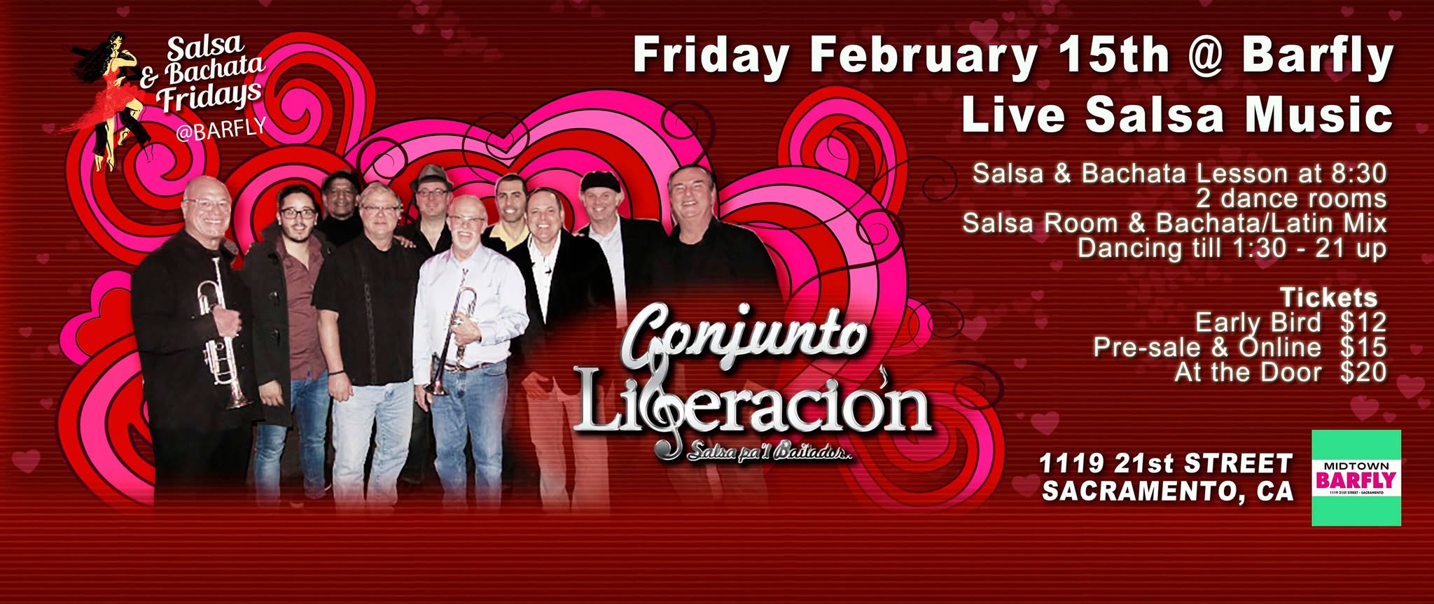 Live Salsa at Midtown Barfly