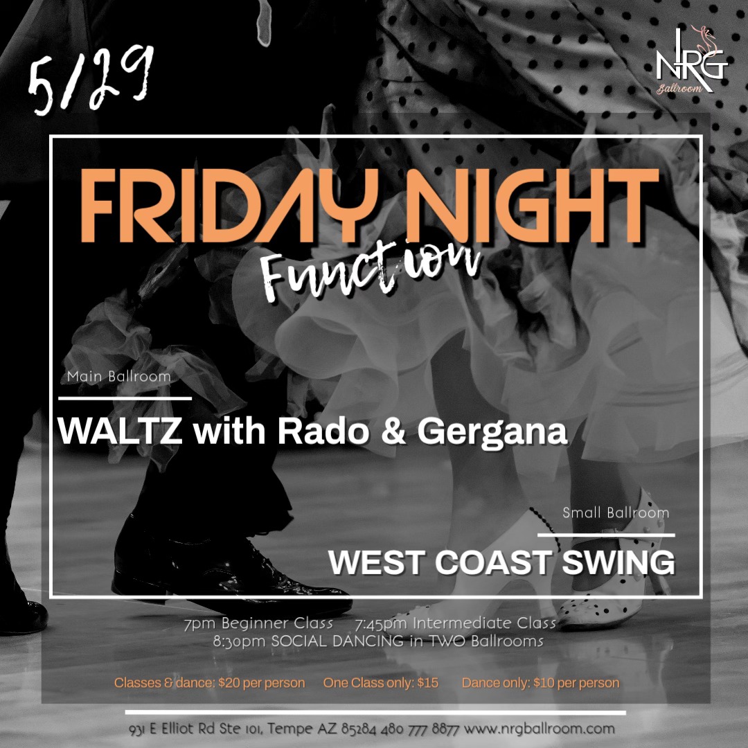 Friday Night Function: WALTZ & WCS