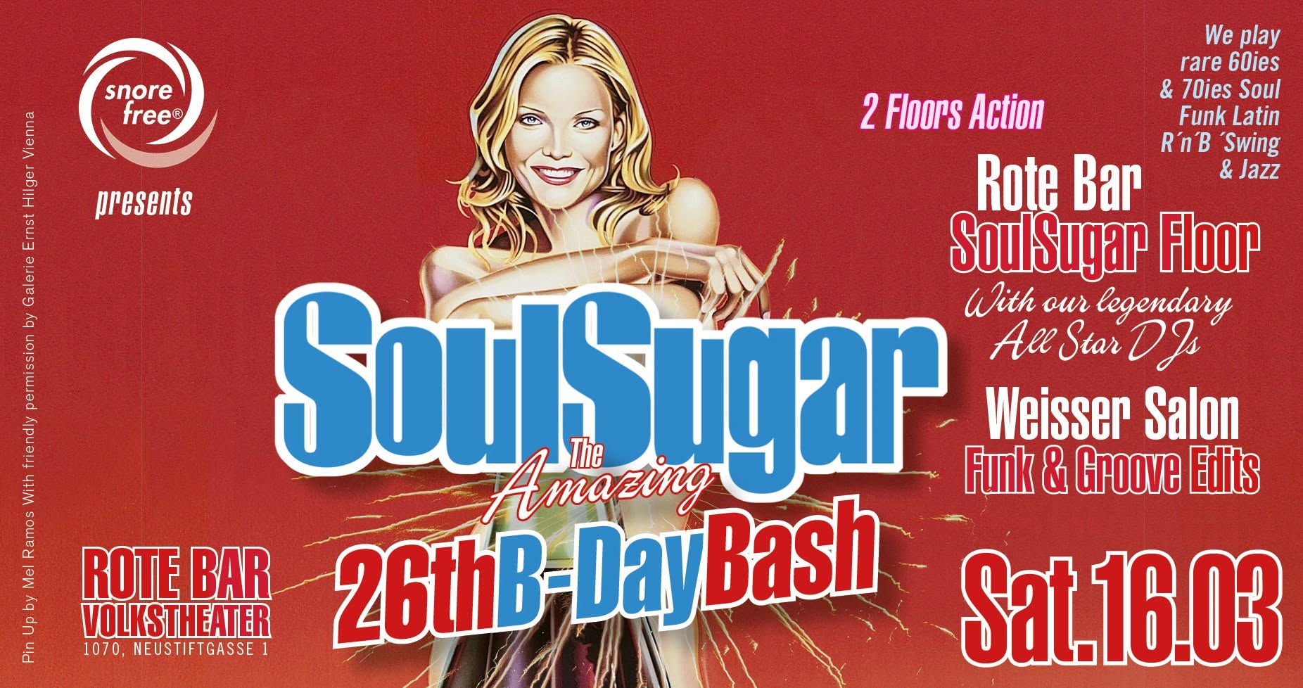 SoulSugar 26th BdayBash presented by snorefree