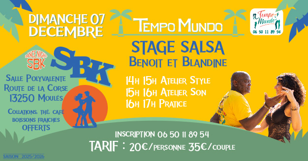 Stage de Salsa à Arles