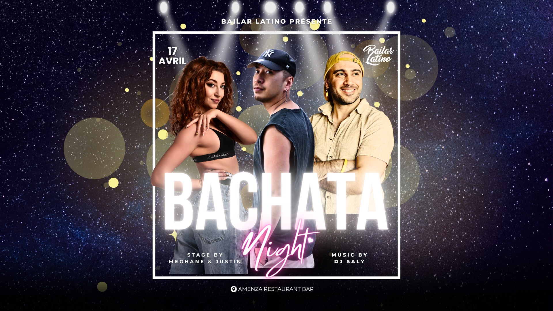 BACHATA NIGHT #04 💘 by Bailar Latino & Amenza