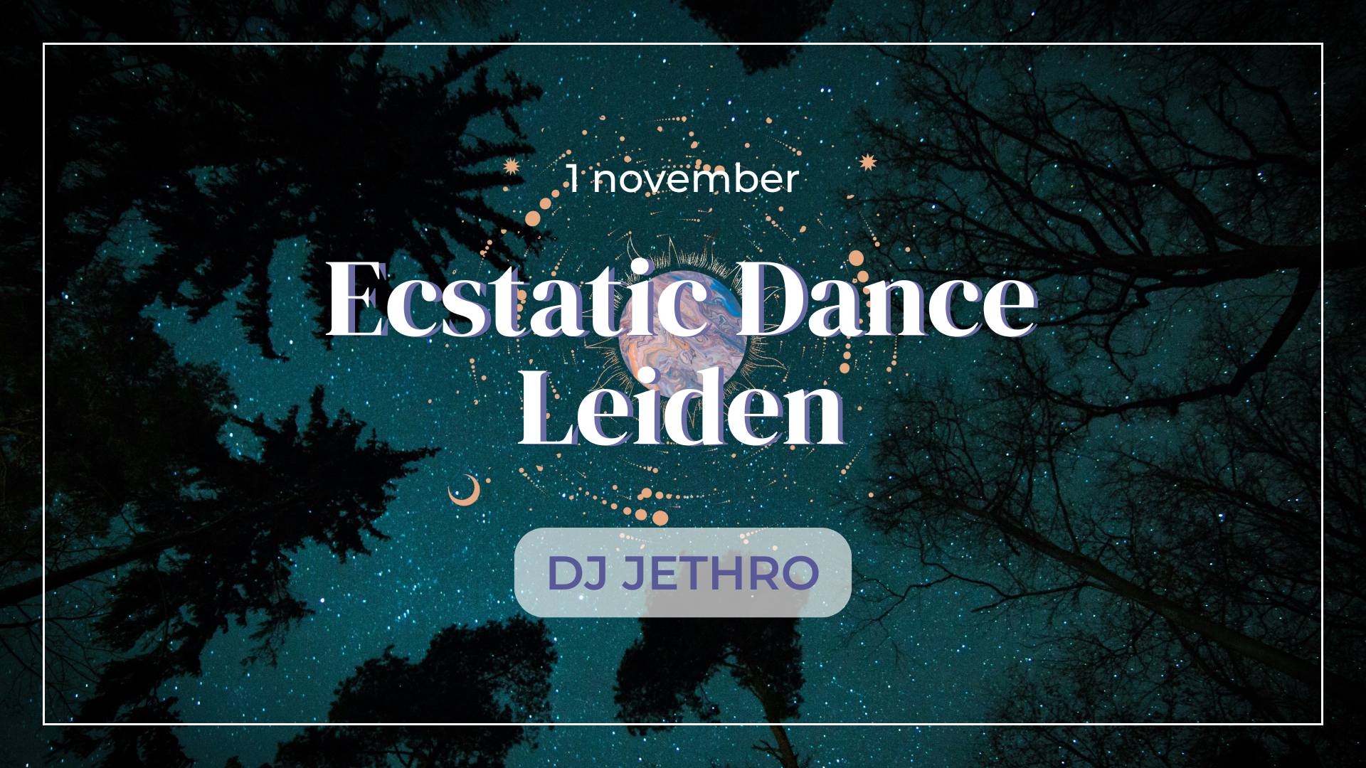 Leiden Ecstatic Dance met DJ JETHRO