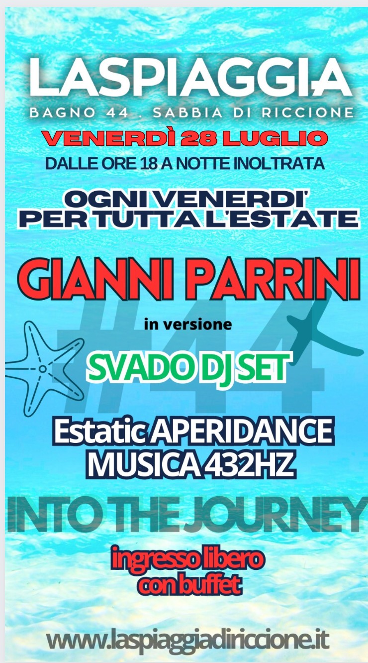 ECSTATIC APERI DANCE con SVADO DJ SET 432HZ
