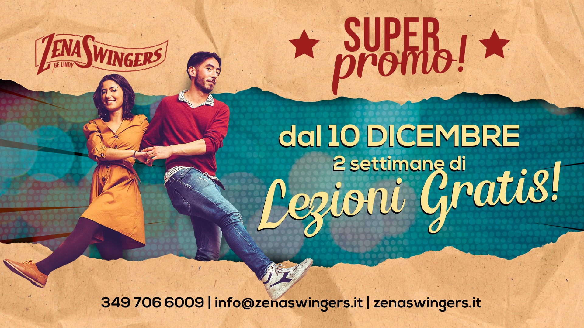 Nuovi Corsi di Swing - Lezioni di prova