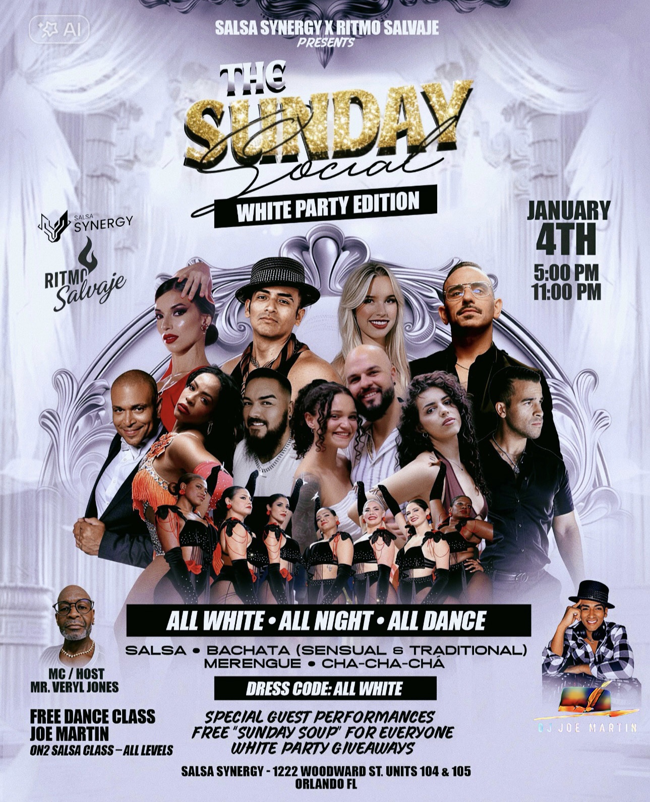 The Sunday Social - White Party Edition
