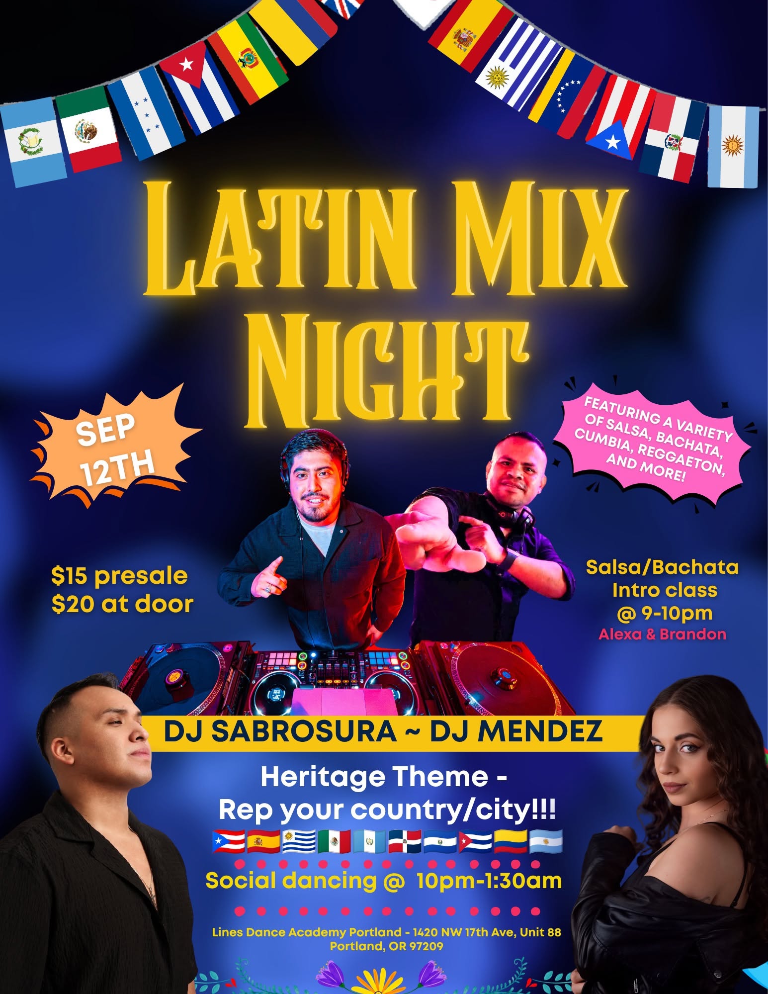 Latin Mix Night - Sep 12