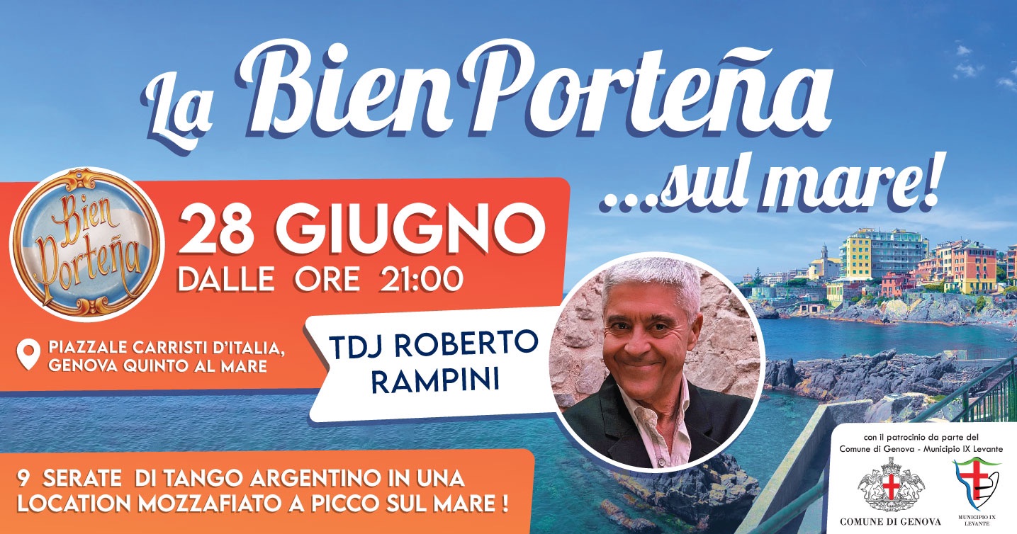 Milonga Bien Porteña sul mare a Génova ‼️🤩