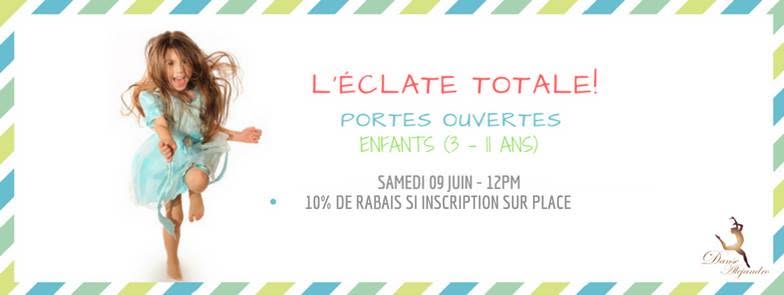 Portes Ouvertes pour enfants chez Danse Alejandro