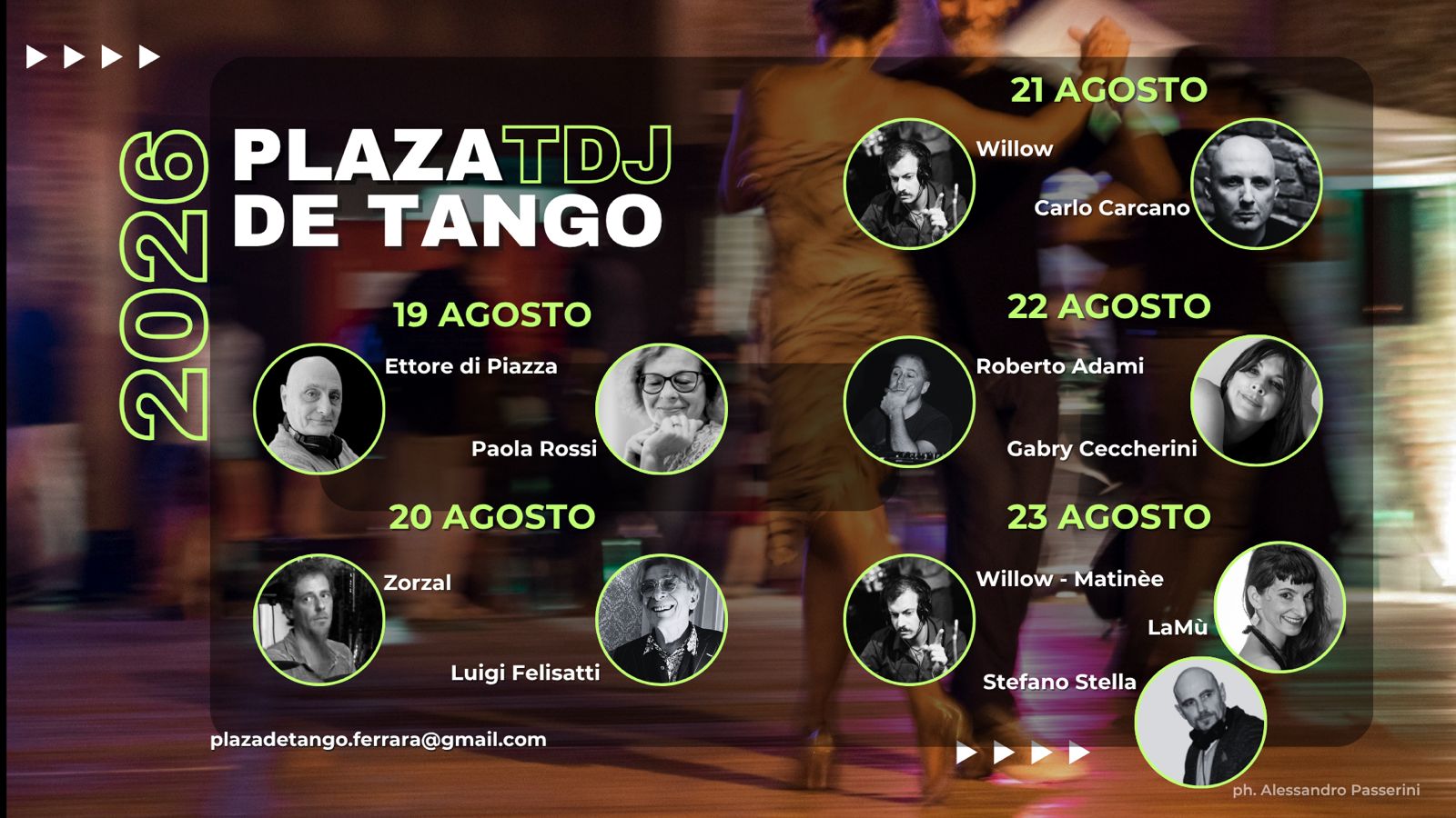 Ferrara - Plaza de Tango 2026