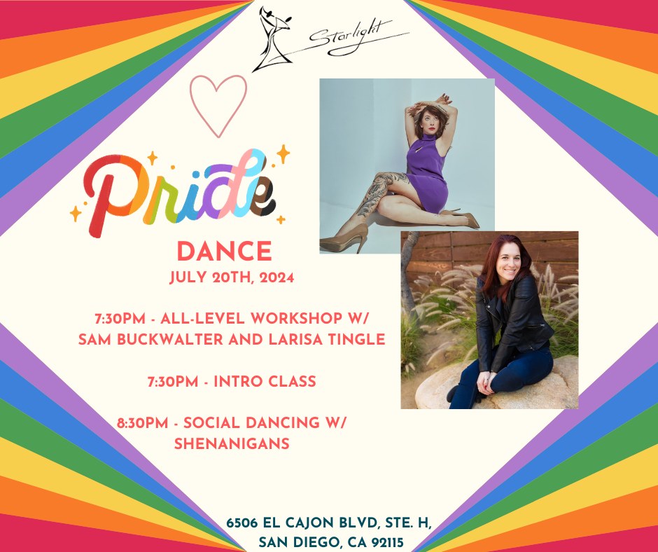 Triple Saturday w Sam Buckwalter and Larisa Tingle (Pride Month Edition) - July 20
