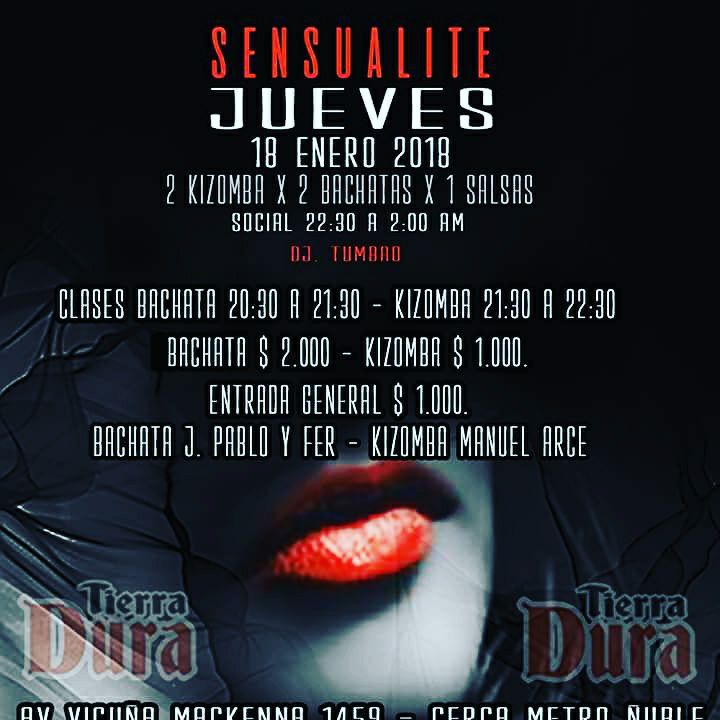 Jueves Sensualite