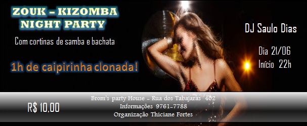 Zouk-Kizomba night party